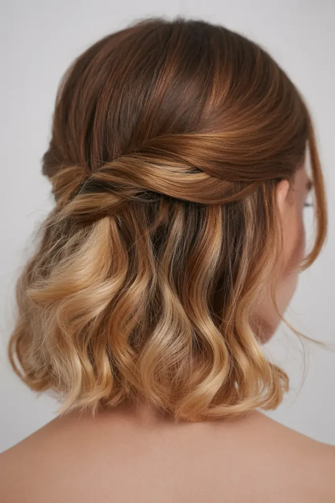 Messy Bob Hairstyles That Look Good on Everyone 11 11. Half Up Messy Bob