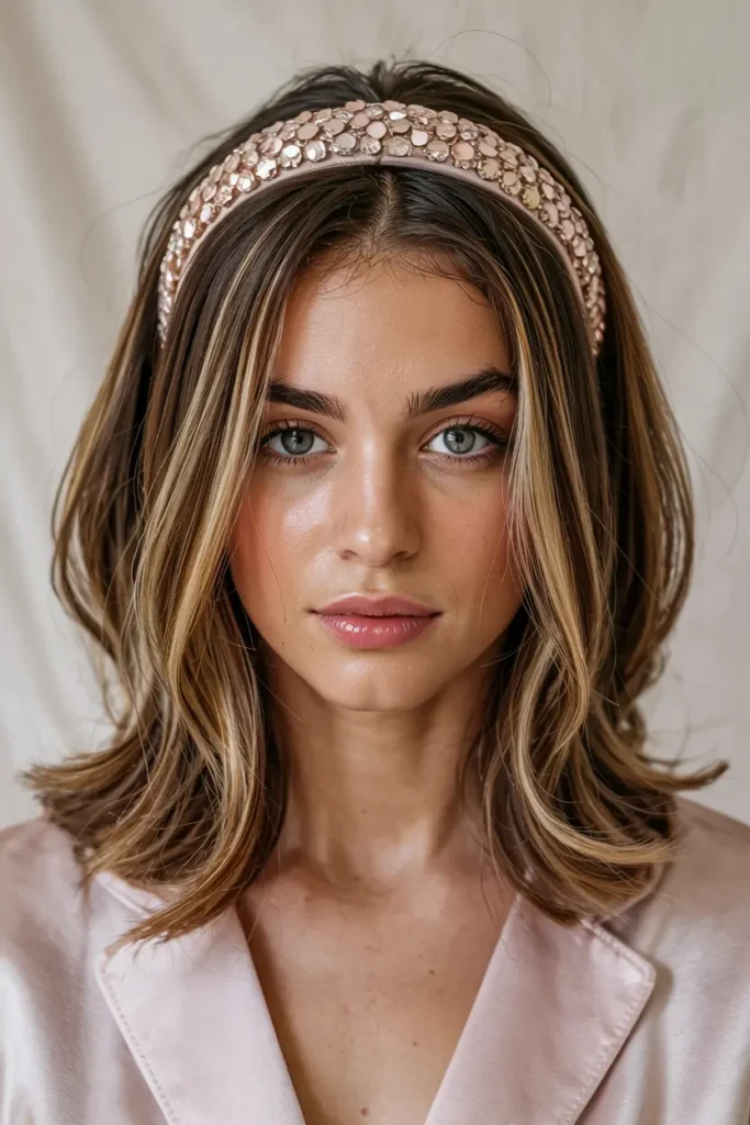 22 Top Step Cut hairStyles for a Modern Makeover 11 11. Headband Style with Step Cut
