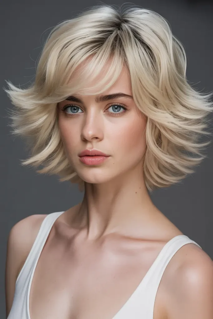 30 Feathered Bob Hairstyles That Are Totally Trending 11 11. Voluminous Feathered Bob