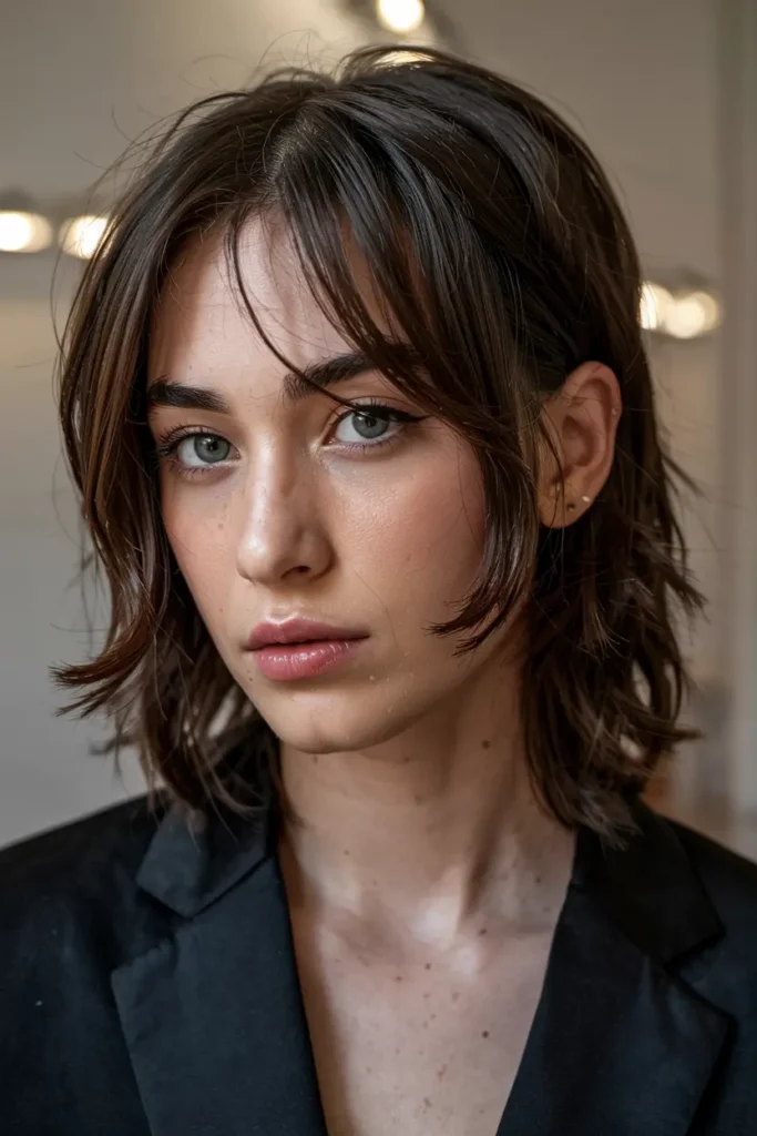 12. Asymmetrical Modern Mullet