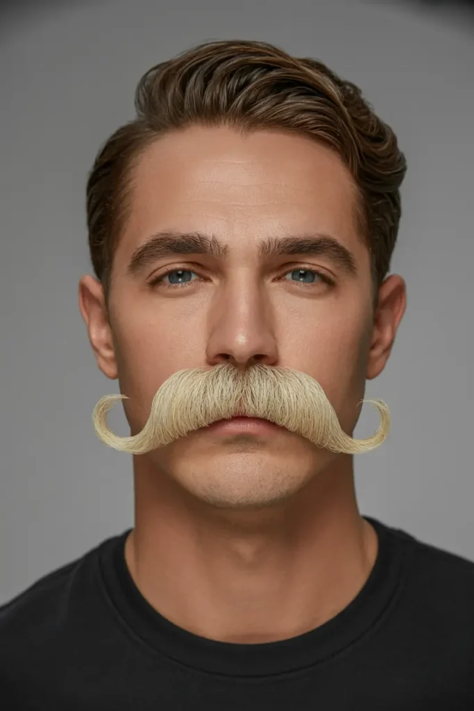 12. Lampshade Mustache