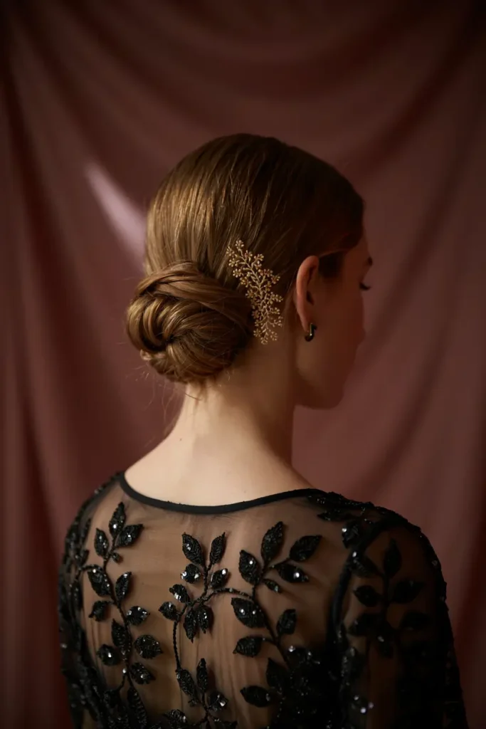 12. Minimalist Chignon