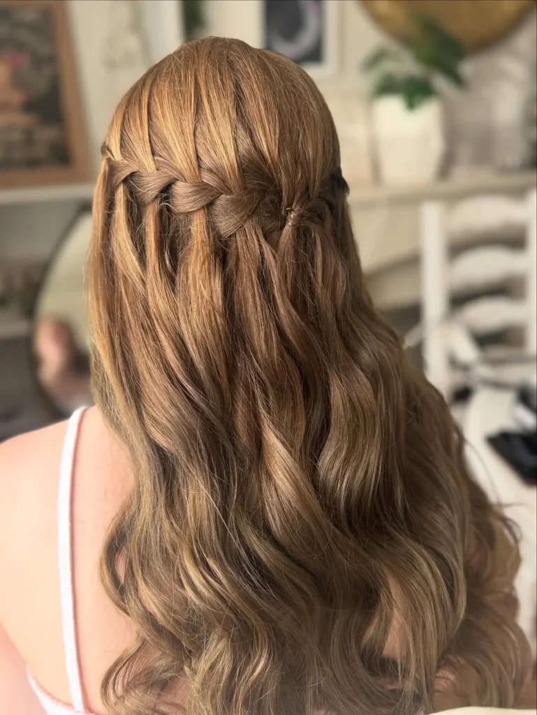 Loose Waterfall Braid
