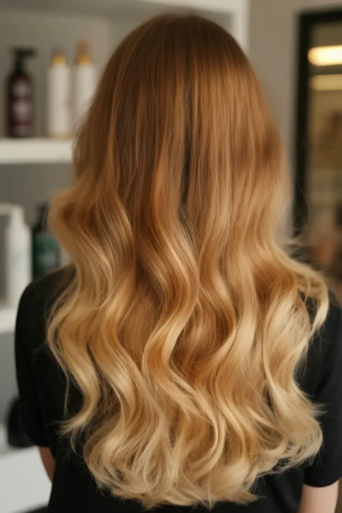 13. Dark Roots Buttery Blonde