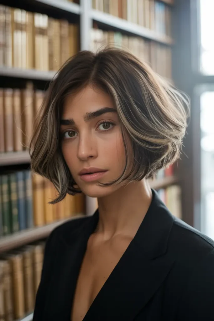 30 Feathered Bob Hairstyles That Are Totally Trending 13 13. Feathered Bob with Wispy Ends