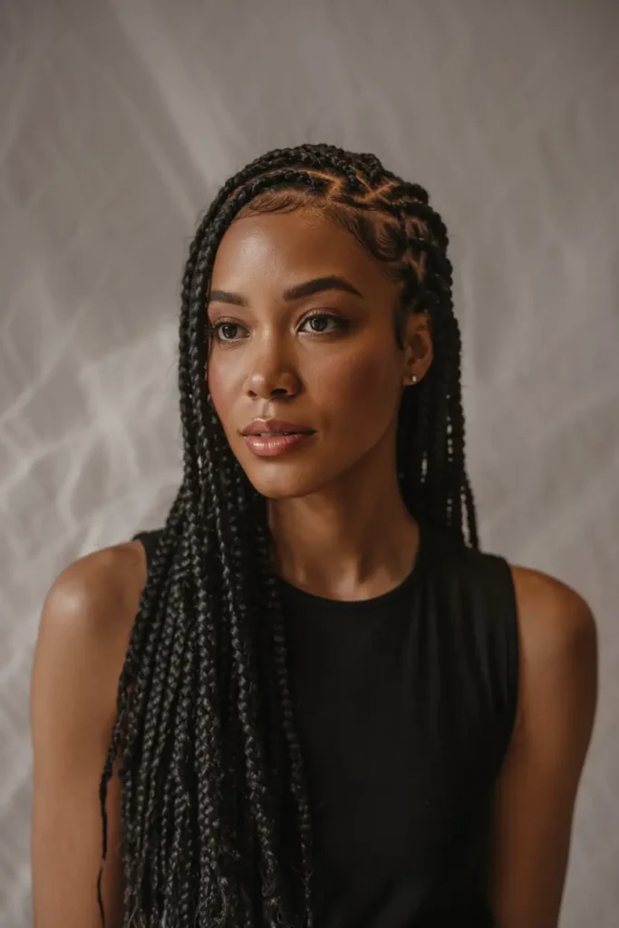 13. Fulani Braid Wig