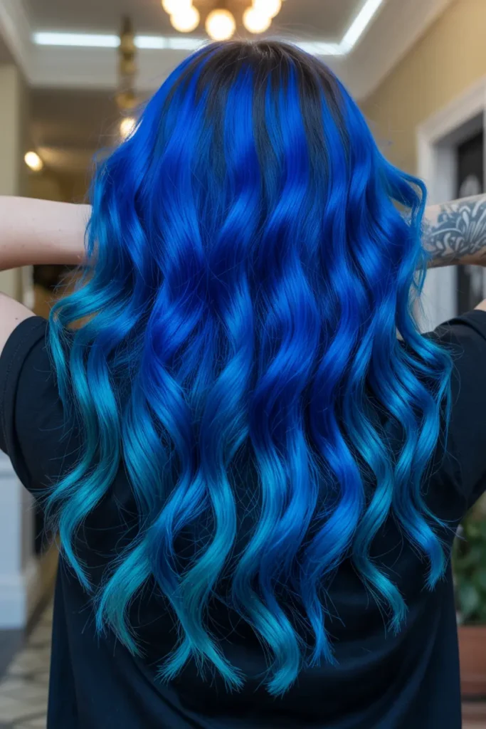 14. Cool Dark Blue Blend