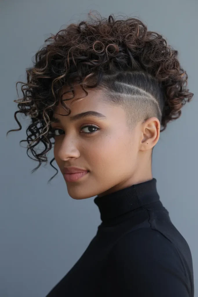 30 Best Curly Haircuts for Every Style and Length 14 14. Curly Undercut