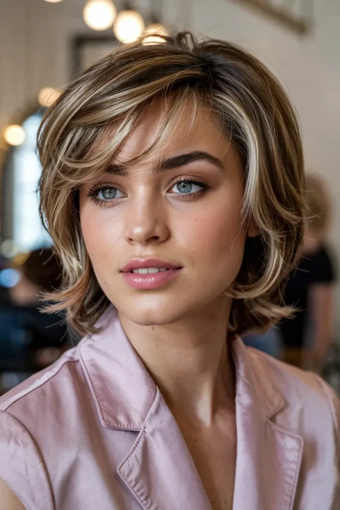 22 Top Step Cut hairStyles for a Modern Makeover 14 14. Layer Flip Out Step Cut Style