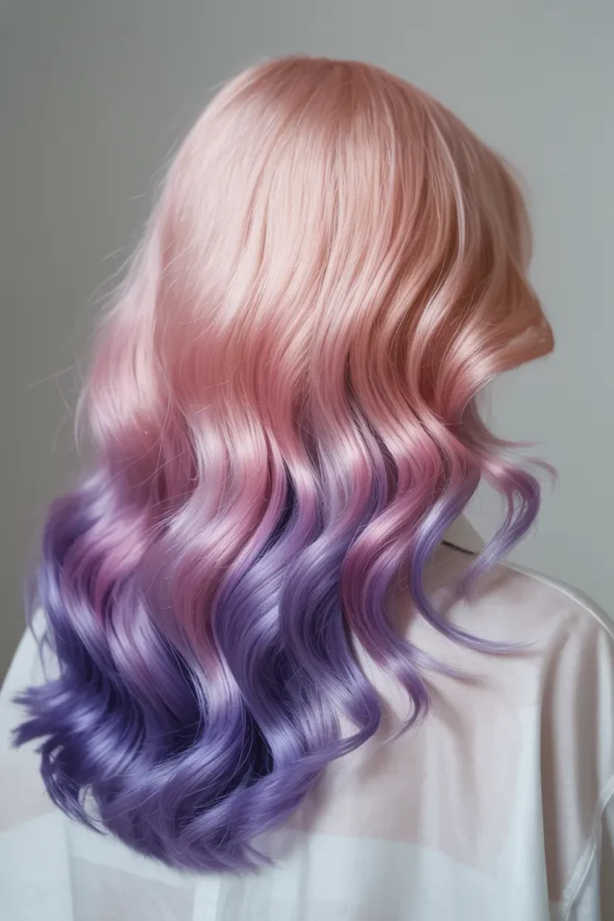 14. Pink to Purple Ombre
