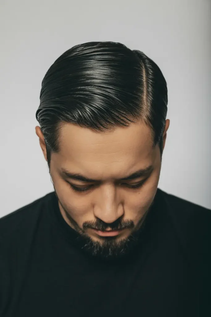 14. Side Slicked Crop with Anchor Beard
