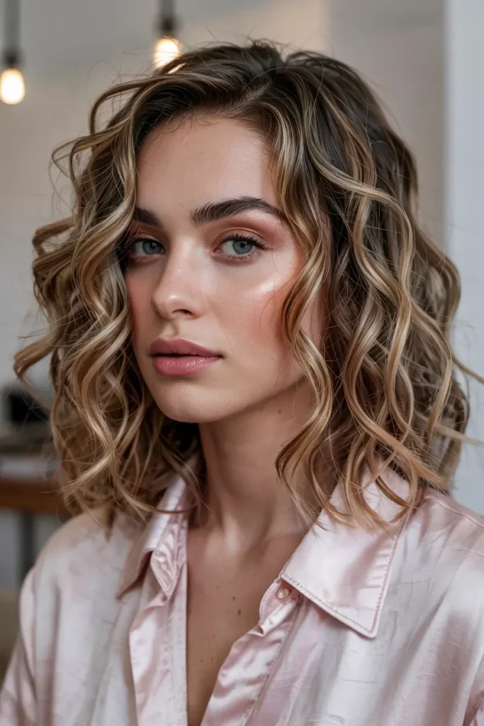 14. Soft C Shaped Curls