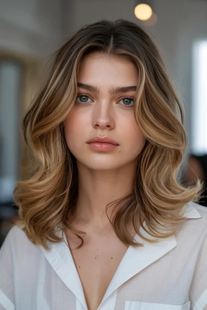 30 Layered Haircuts for More Volume and Style 15 15. Air Dried Layered Waves