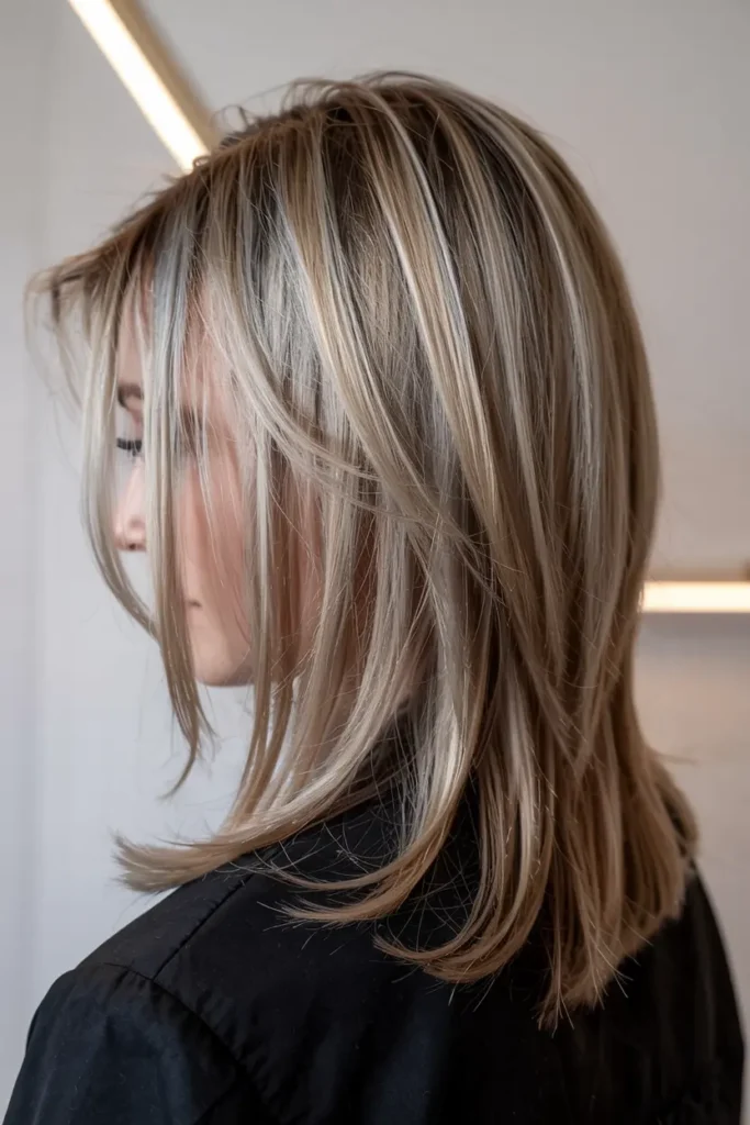 15. Ash Blonde with Grey Undertones