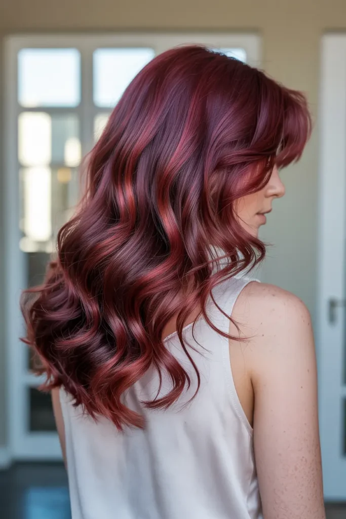 15. Dark Cherry with Subtle Lowlights