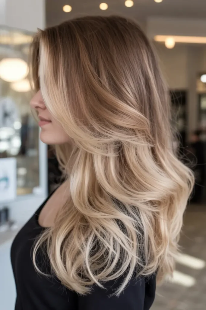 15. Dark Roots Blonde Lowlights