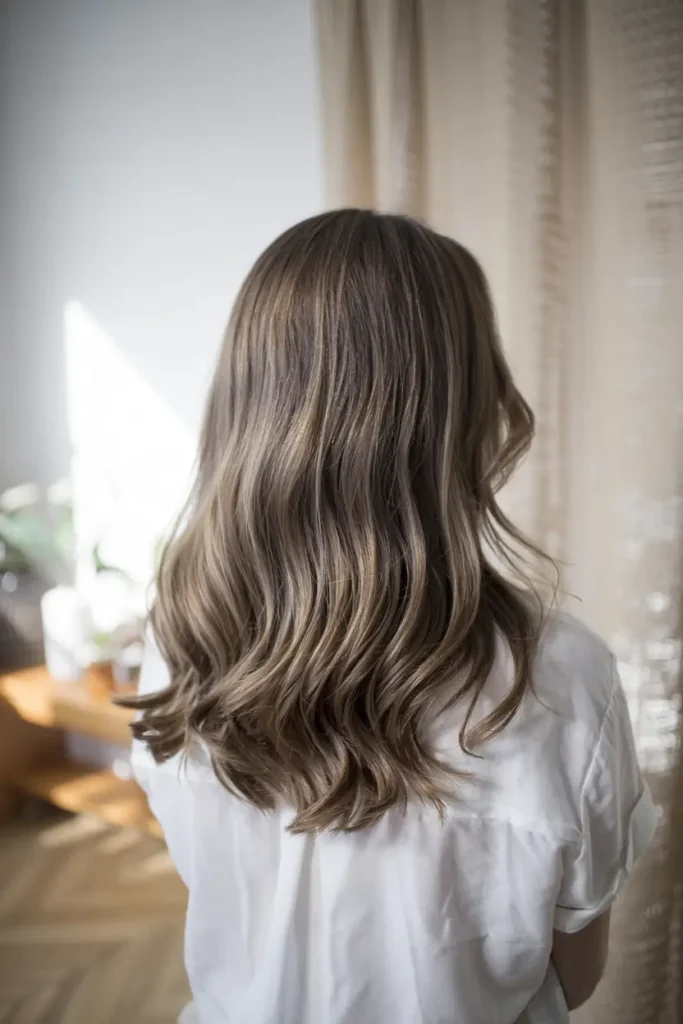 15. Natural Dark Ash Blonde Glow