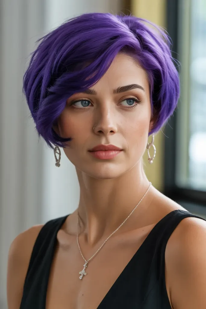 15. Royal Purple Mini Bob 1