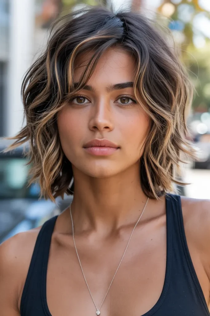 30 Feathered Bob Hairstyles That Are Totally Trending 15 15. Tousled Feathered Bob