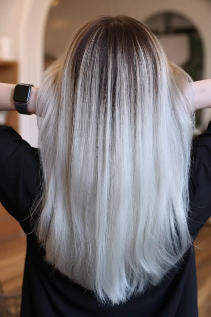 16. Dark Roots Bright Blonde