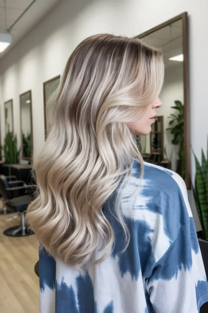 17. Dark Roots Blonde Smudge