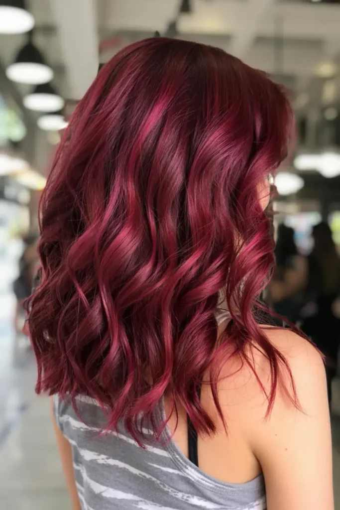 17. Mulberry Cherry Red Glow