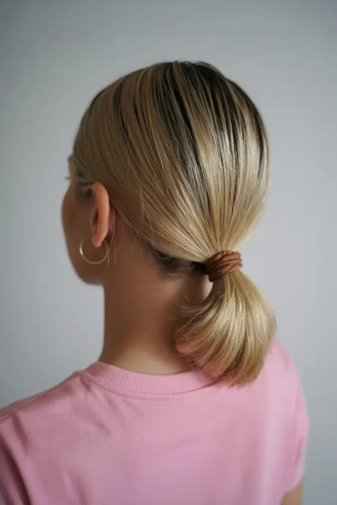 30 Trendy Hairstyles for Summer to Beat the Heat in Style 17 17. Sleek Low Ponytail