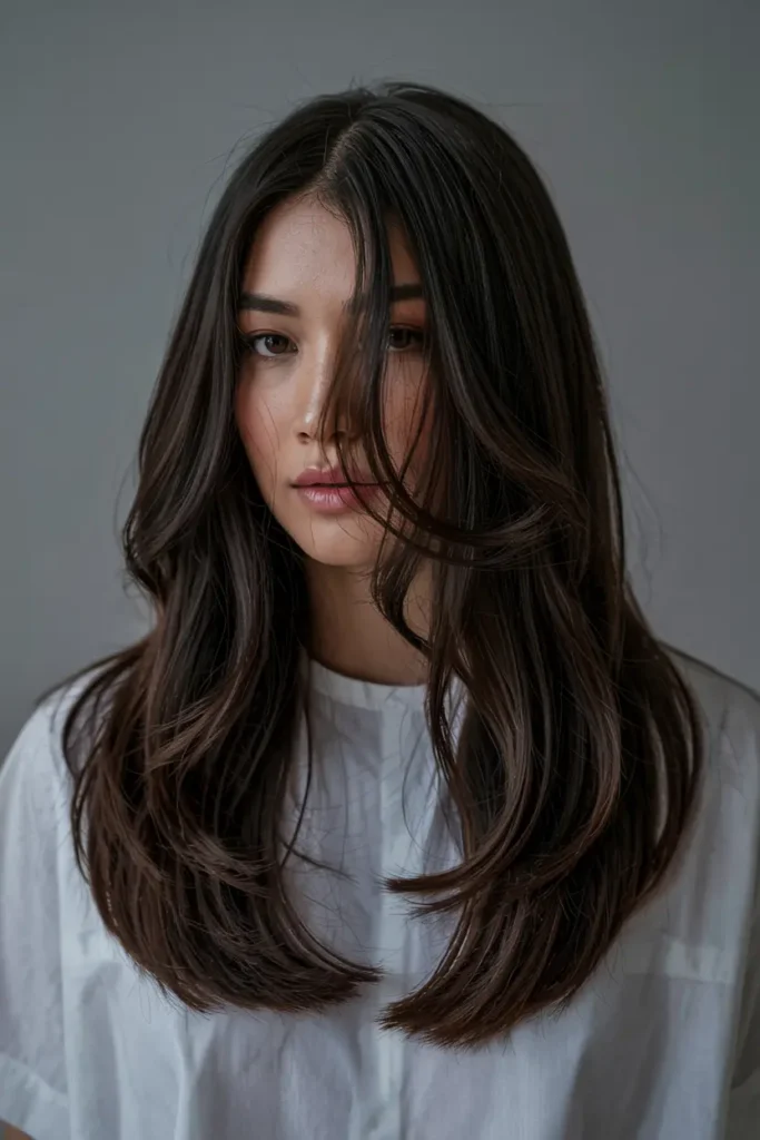 22 Top Step Cut hairStyles for a Modern Makeover 18 18. Blow Dried Step Cut Hair