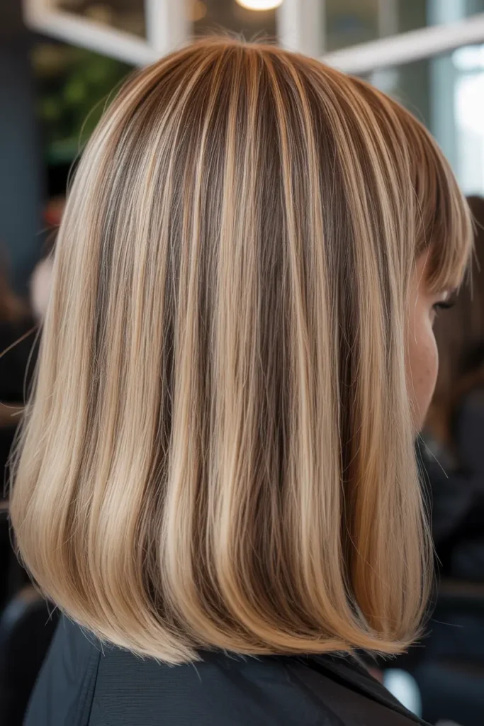 19. Dark Roots Blonde Gradient