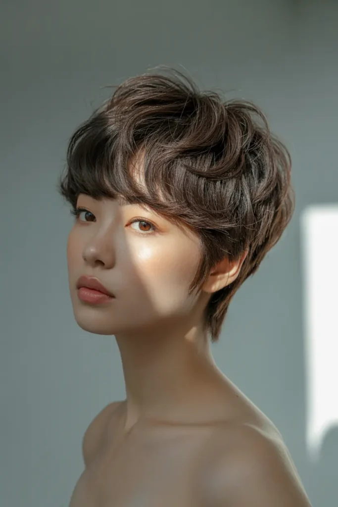 19. Korean Puffy Crown Pixie