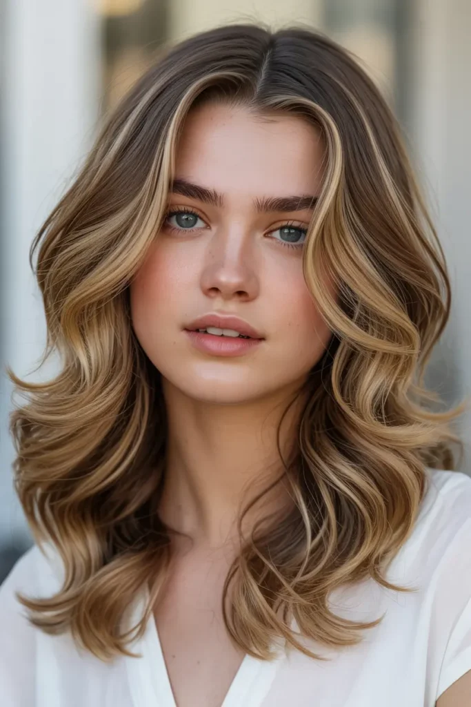 30 Layered Haircuts for More Volume and Style 19 19. Wavy Layered Hair with Bounce