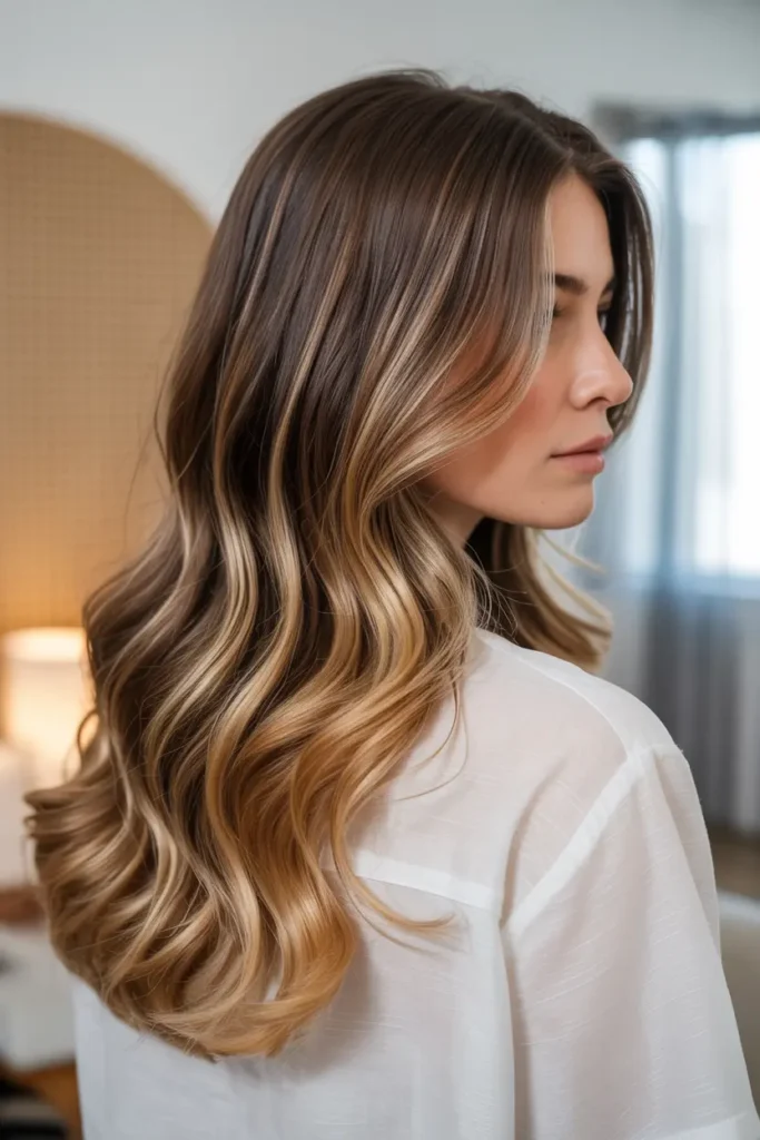 2. Dark Blonde Balayage