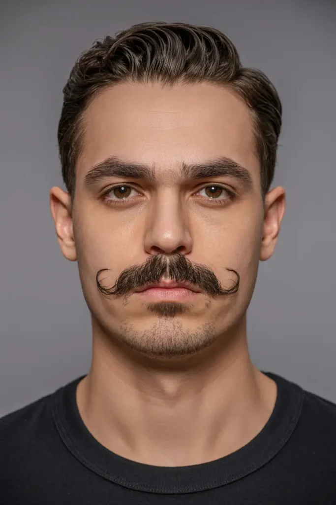 2. Handlebar Mustache