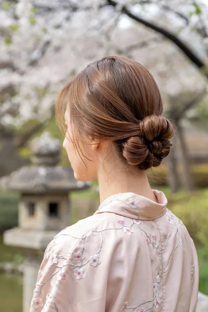 2. Low Origami Bun 1