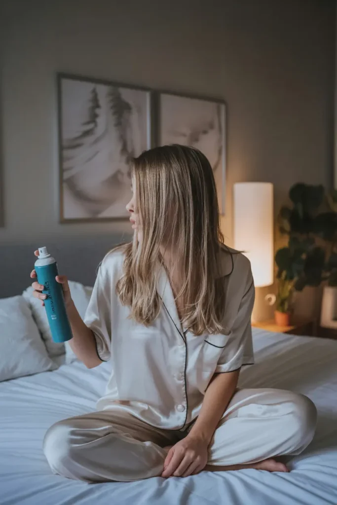 30 Easy Hairstyle Style Hacks for Every Hair Type 2 2. Use Dry Shampoo Before Bed