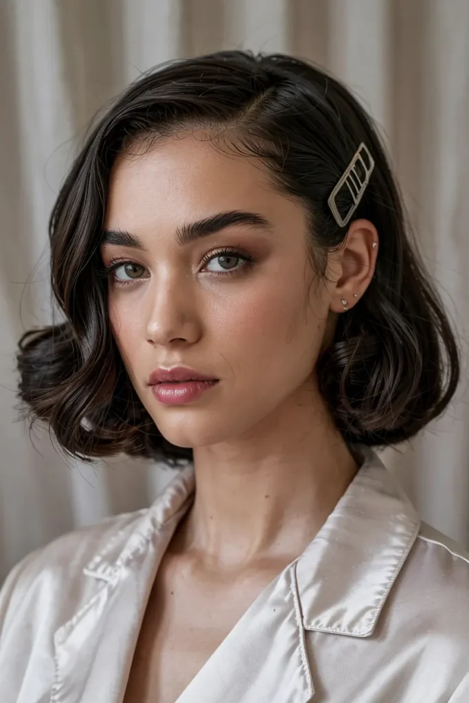 The Lazy Girl’s Guide to Easy Bob Hairstyles 20 20. Bob with Retro Rolls