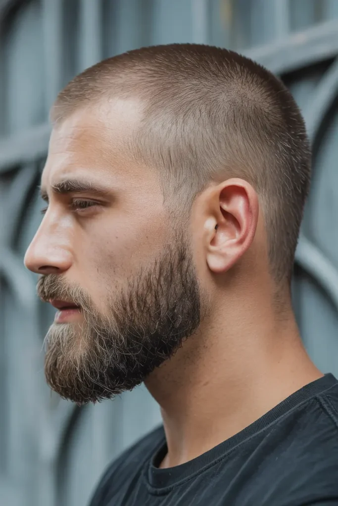 20. Clean Shaven Neck Beard