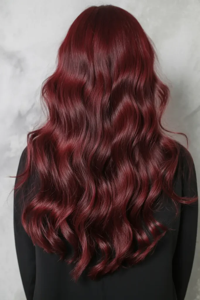 20. Matte Dark Cherry Red Tint