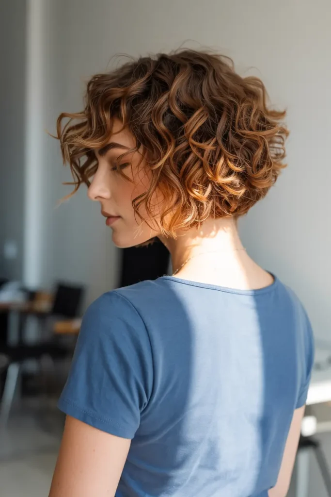 30 Easy & Stylish Hairstyles for Frizzy Hair That Actually Work 23 23. Curly Bob