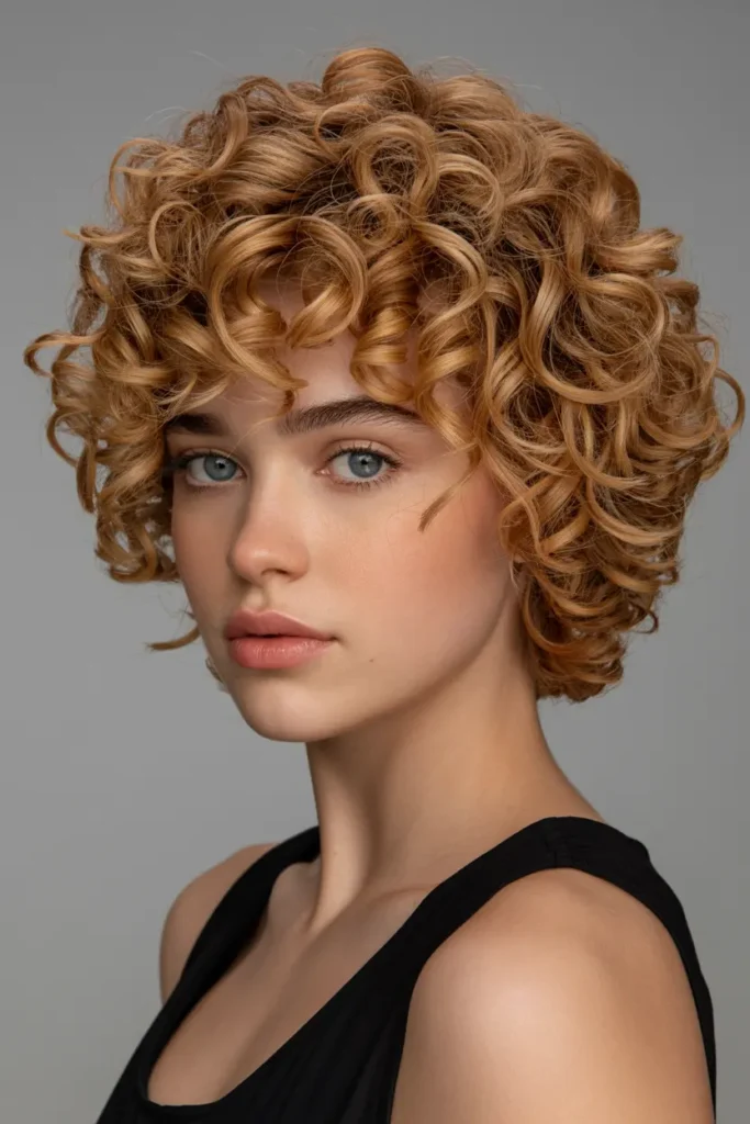30 Best Curly Haircuts for Every Style and Length 24 24. High Volume Curly Crop