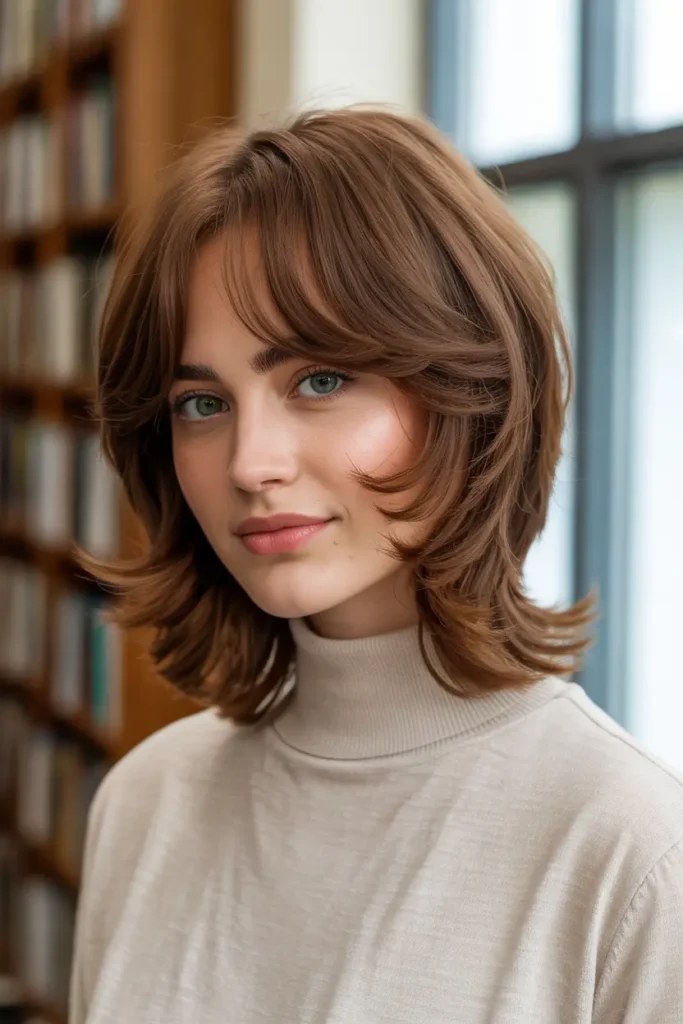 30 Layered Haircuts for More Volume and Style 24 24. Layered C Cut for Soft Movement