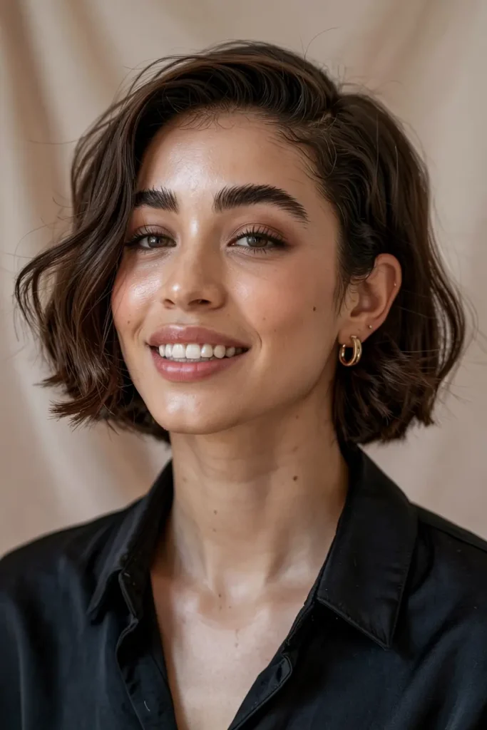 The Lazy Girl’s Guide to Easy Bob Hairstyles 25 25. Bob with Side Puff