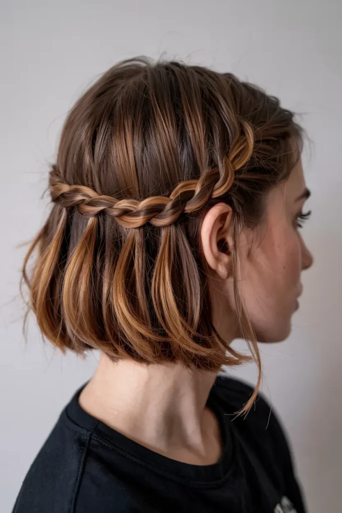 The Lazy Girl’s Guide to Easy Bob Hairstyles 26 26. Bob with French Twist