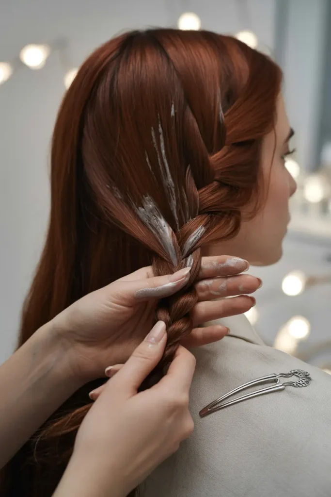 30 Easy Hairstyle Style Hacks for Every Hair Type 29 29. Apply Mousse Before Braiding for Definition