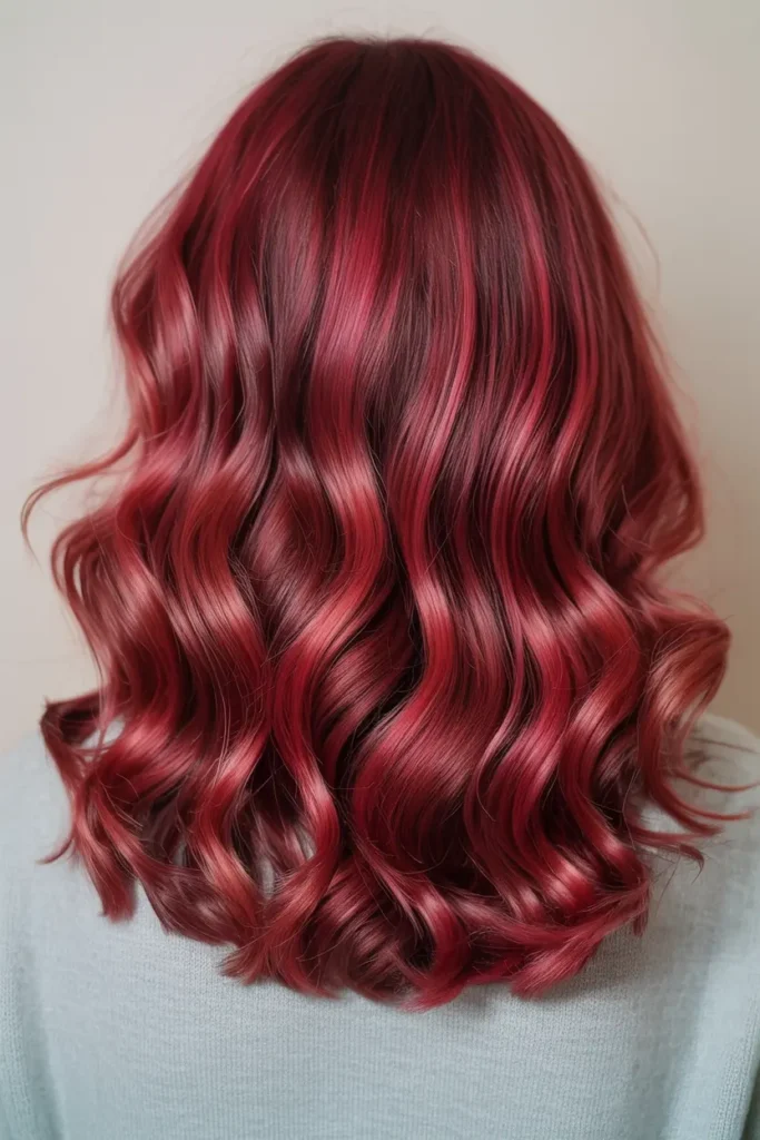 3. Deep Cherry Red Hue