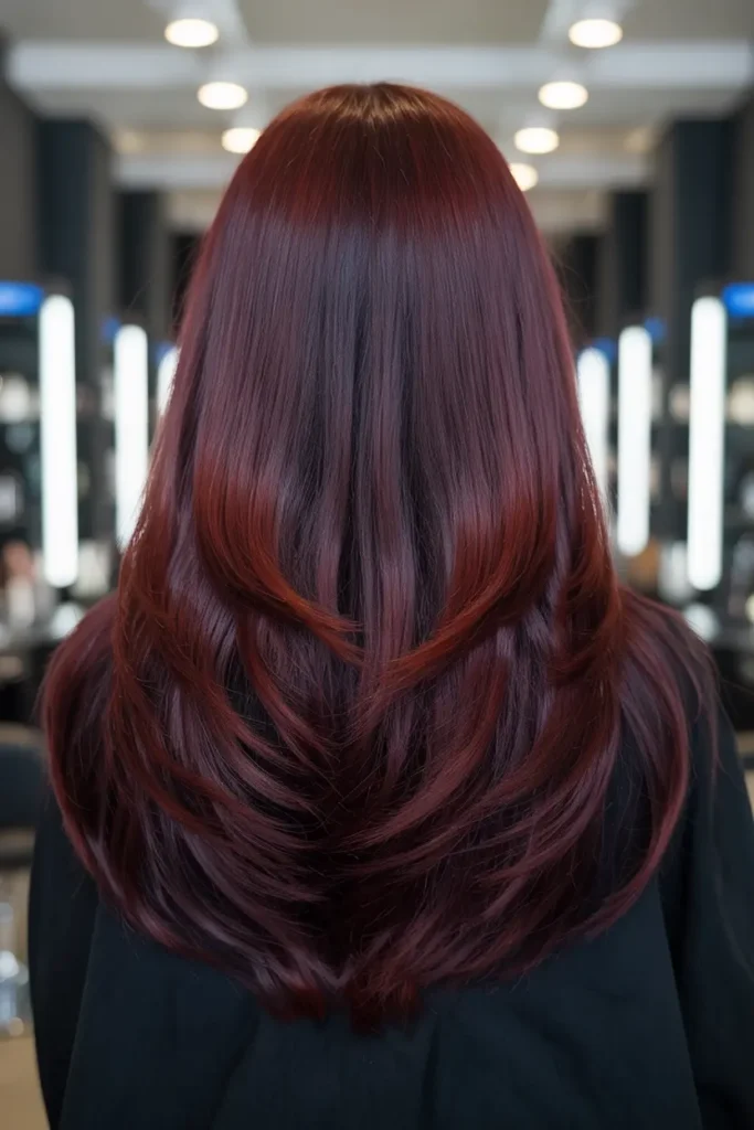 3. Deep Wine Burgundy Hue