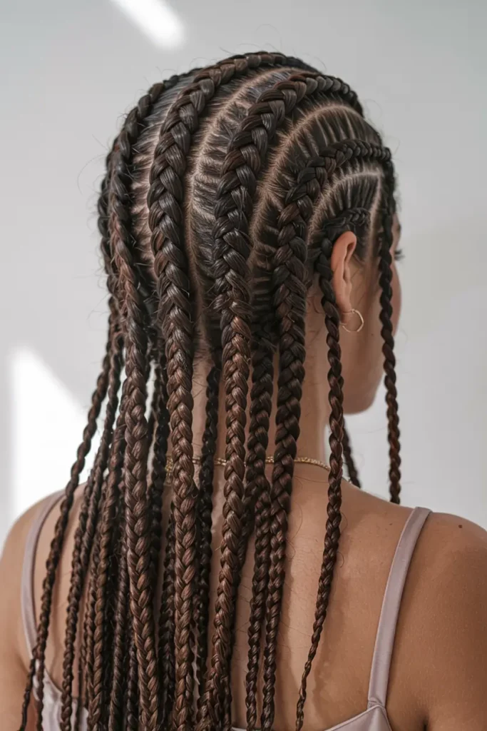 3. Freestyle Stitch Braids 1