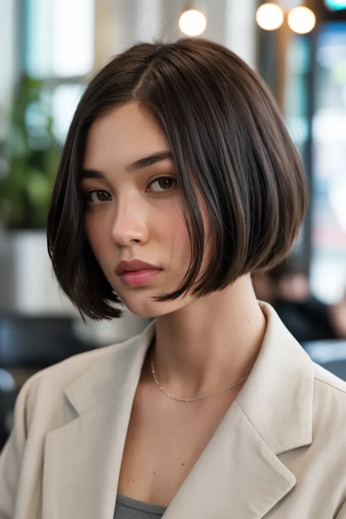 3. Korean Jaw Length Bob