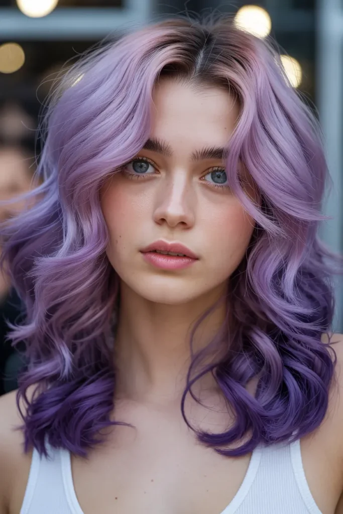 3. Lavender Purple Ombre