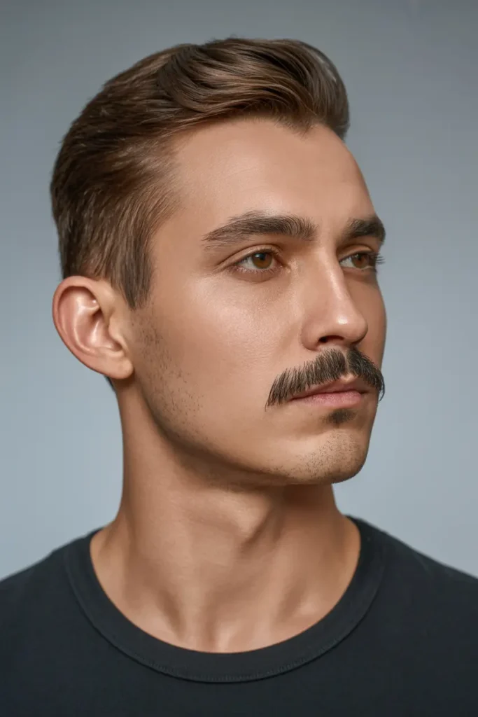 3. Pencil Thin Mustache